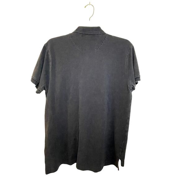 IZOD CLUB Polo Shirt Ladies L Navy Short Sleeve 1895 Brooklawn‎ EUC - Picture 7 of 9